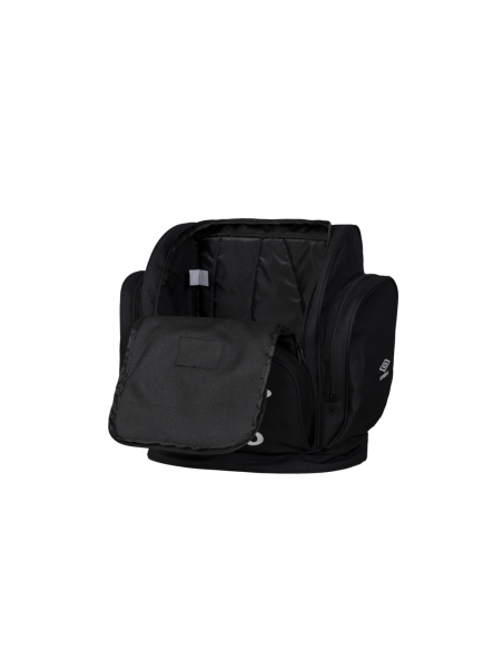 Mochila Umbro Pro Training Italia Negra y Blanca | Deportiva Original