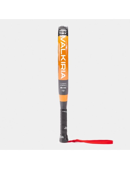 Pala de pádel Valkiria Flex negro naranja flúor