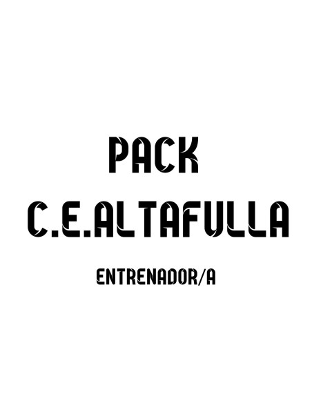 PACK ENTRENADOR CE ALTAFULLA