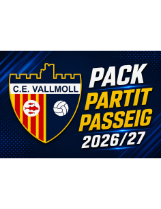 Pack Partit i Passeig Vallmoll 2026/27