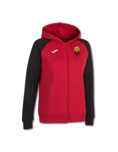 Jaqueta amb Caputxa Academy IV Rojo i Negre | Club Reus Deportiu
