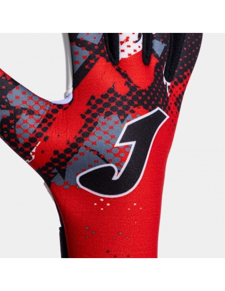 GUANTES PORTERO HUNTER ROJO NEGRO